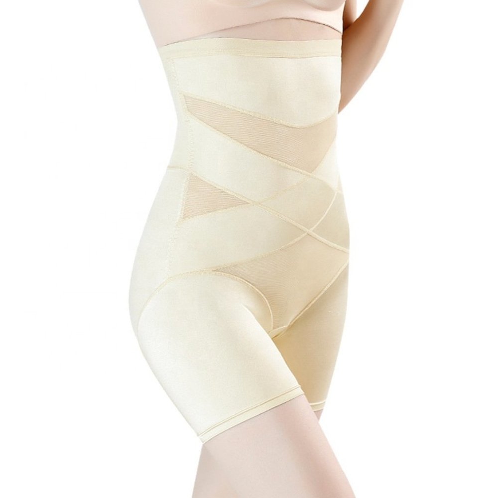 Tummy Control Shapewear Thigh Slimmer, Breathable High-Waist Short, Body Shaper